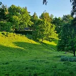Round Timber House In Forest Near Mariager Hadsund