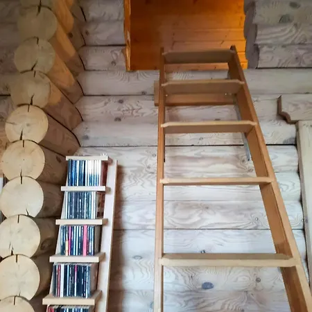 Round Timber House In Forest Near Mariager *