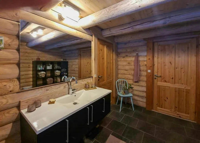 Round Timber House In Forest Near Mariager Hadsund